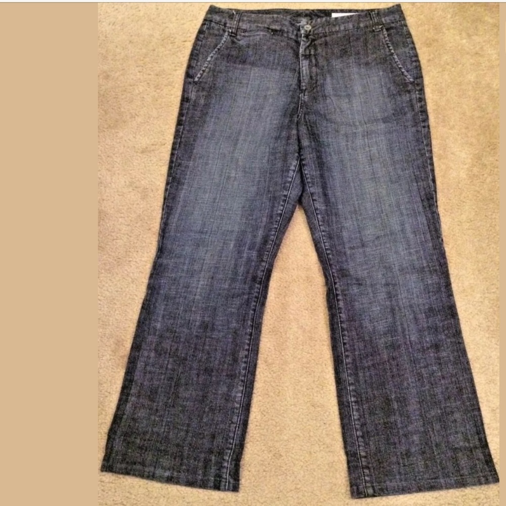 CHICO’s Ritz Denim Jeans Trouser Dark Wash Short